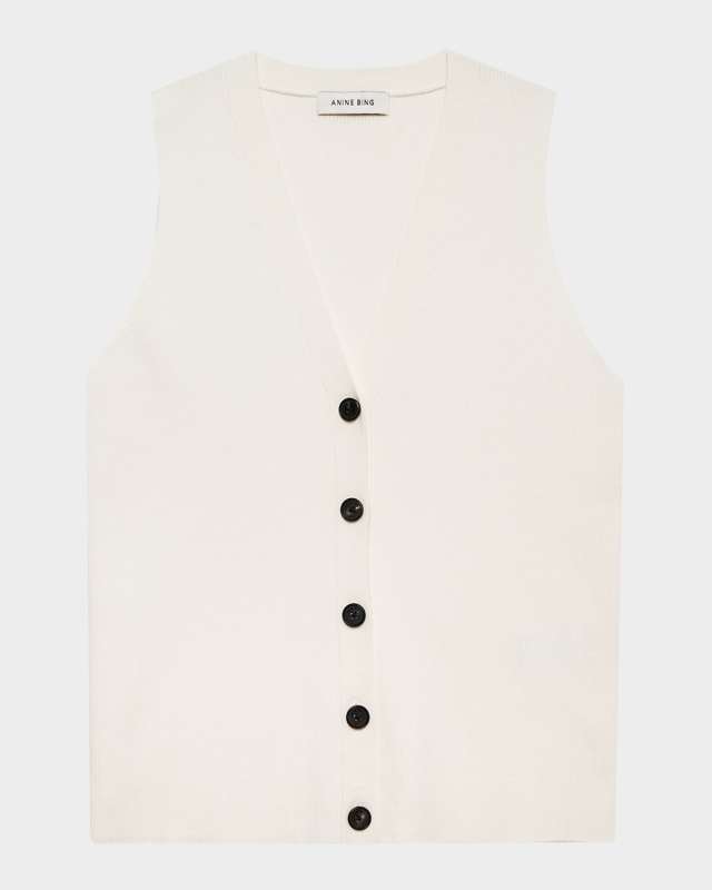 Lawrence Silk-Wool Vest